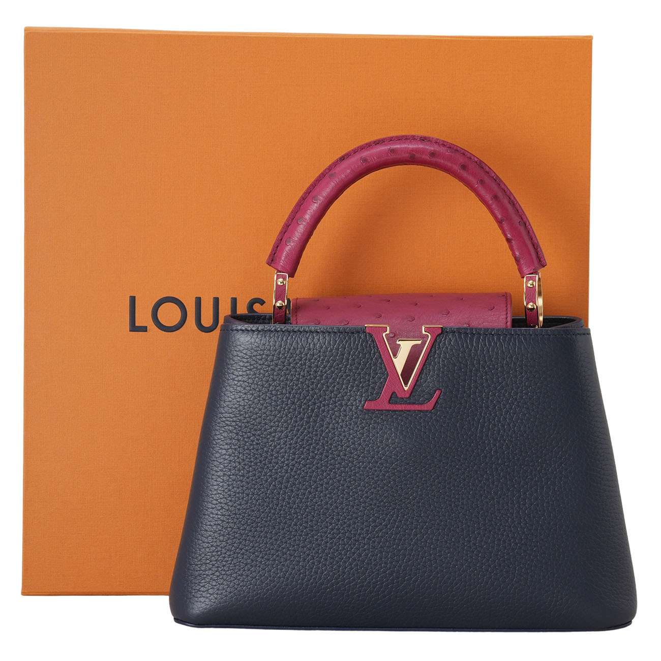 LOUIS VUITTON(USED)루이비통 N83103 오스트리치 카퓌신 BB